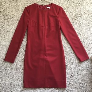 DVF Size 4 Red Dress